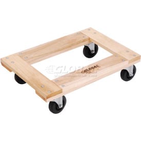 GoVets™ Hardwood Dolly with Open Deck 24 x 16 1000 Lb. Capacity 150952