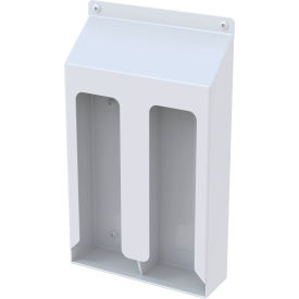 Bobrick® Ligature Resistant Vertical Bay C-Fold Paper Holder White B9881