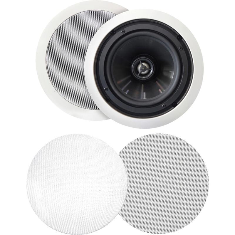 BIC America 2-Way Speakers, White, MSR-PRO6 MPN:MSR-PRO6