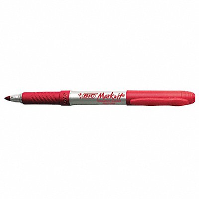 Permanent Marker Red Bullet PK12 MPN:BICGPM11RD