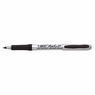 Permanent Marker Black Ultra Fine PK12 MPN:BICGPMU11BK