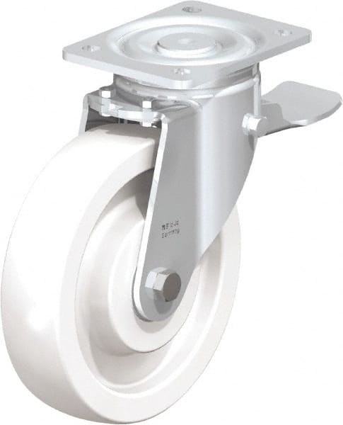 Swivel Top Plate Caster: Nylon, 8