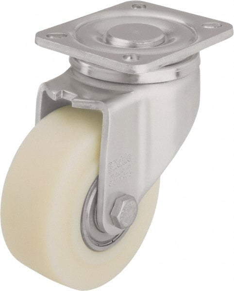 Swivel Top Plate Caster: Cast Nylon, 4