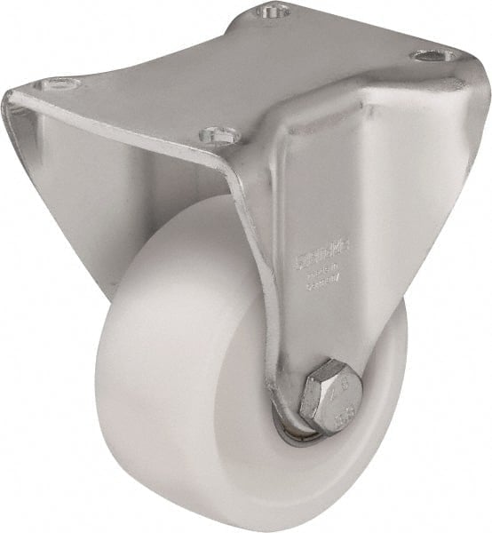 Rigid Top Plate Caster: Nylon, 3