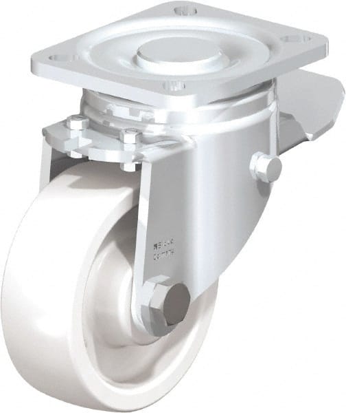 Swivel Top Plate Caster: Nylon, 4