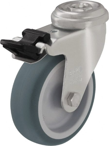 Hollow Kingpin Caster: Swivel, 4