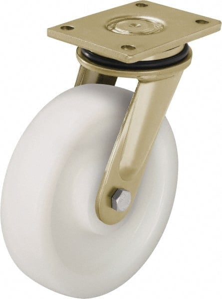 Swivel Top Plate Caster: Nylon, 8