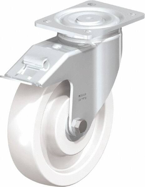 Swivel Top Plate Caster: Nylon, 8