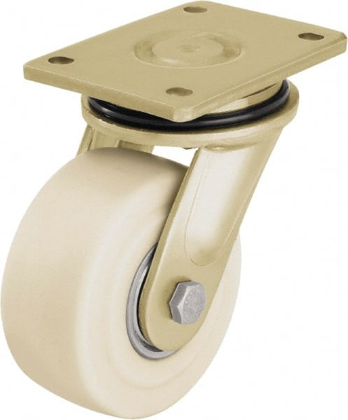 Swivel Top Plate Caster: Cast Nylon, 5