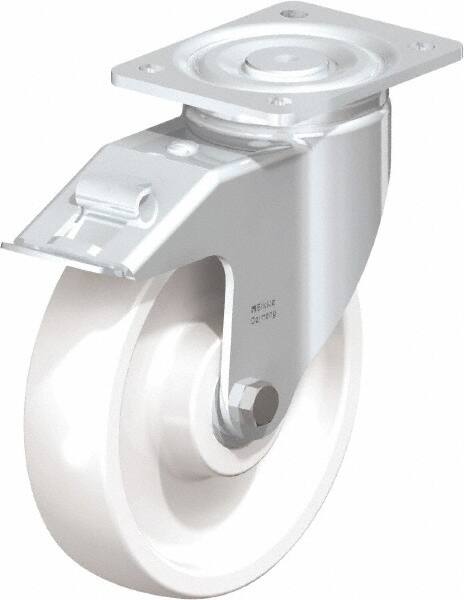 Swivel Top Plate Caster: Nylon, 8