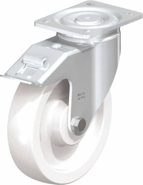 Swivel Top Plate Caster: Nylon, 8