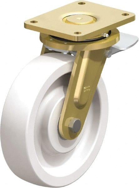 Swivel Top Plate Caster: Nylon, 10