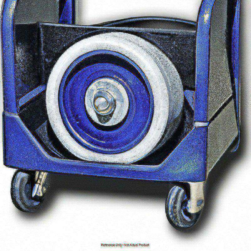 Swivel Top Plate Caster: Polyurethane-Elastomer Blickle Softhane, 6-1/2