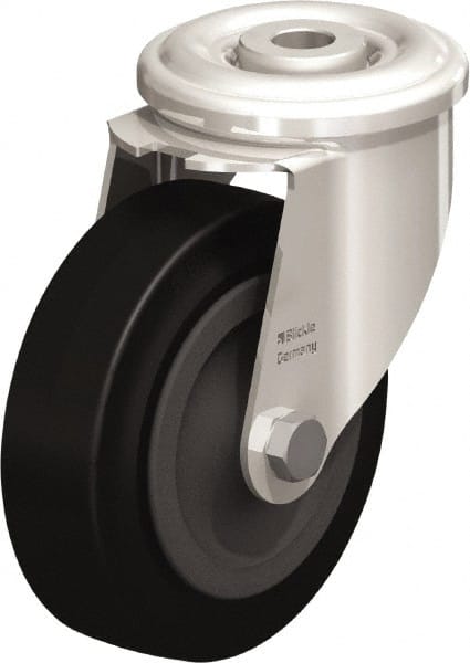 Hollow Kingpin Caster: Swivel, 4