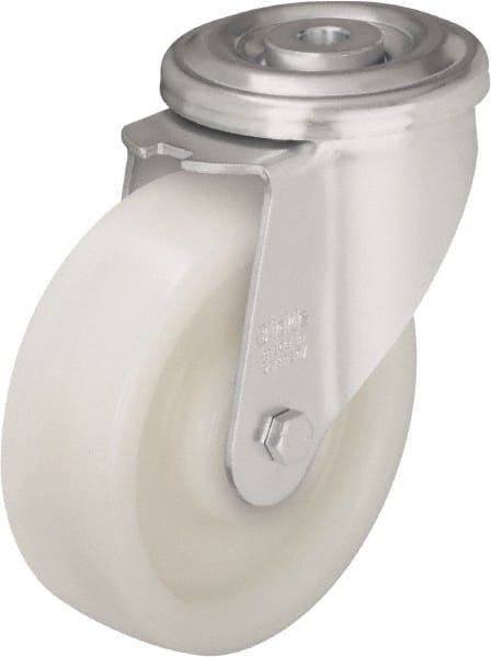 Hollow Kingpin Caster: Swivel, 4