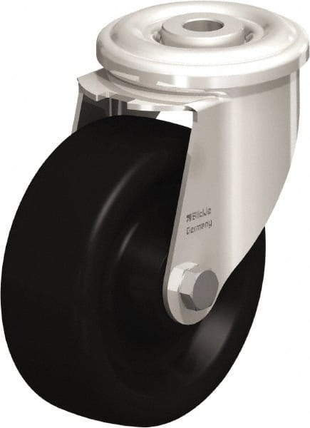 Hollow Kingpin Caster: Swivel, 4