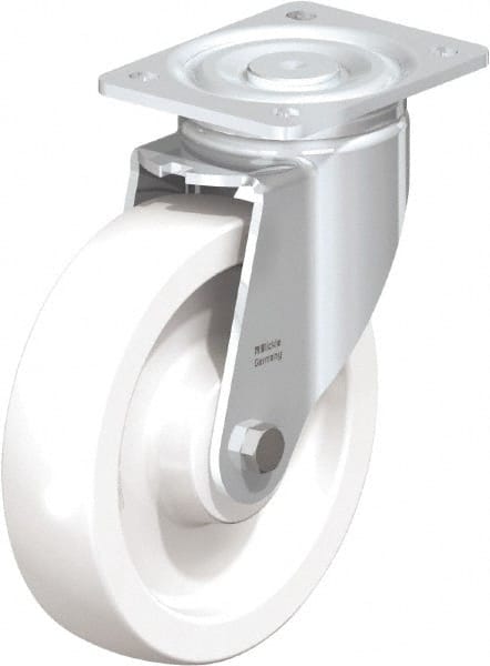 Swivel Top Plate Caster: Nylon, 8