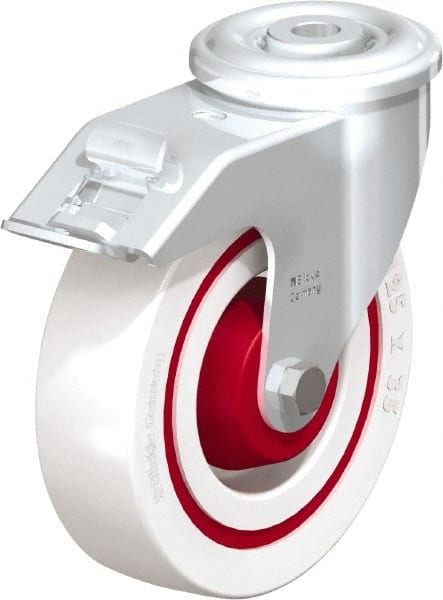 Hollow Kingpin Caster: Swivel, 5