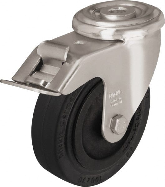 Hollow Kingpin Caster: Swivel, 4