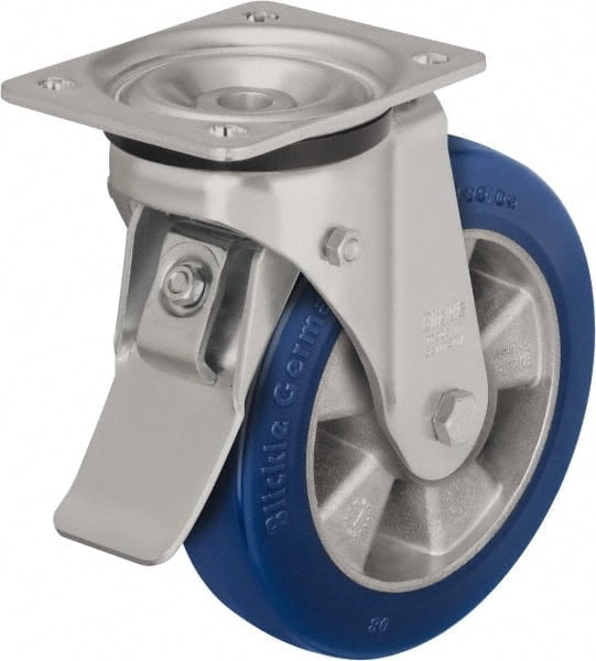 Swivel Top Plate Caster: Polyurethane-Elastomer Blickle Besthane, 8