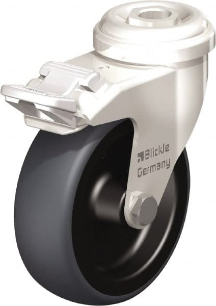 Hollow Kingpin Caster: Swivel, 3