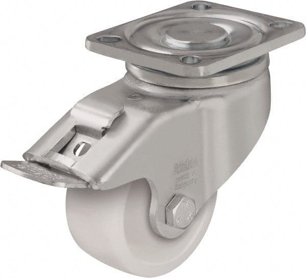 Swivel Top Plate Caster: Nylon, 3