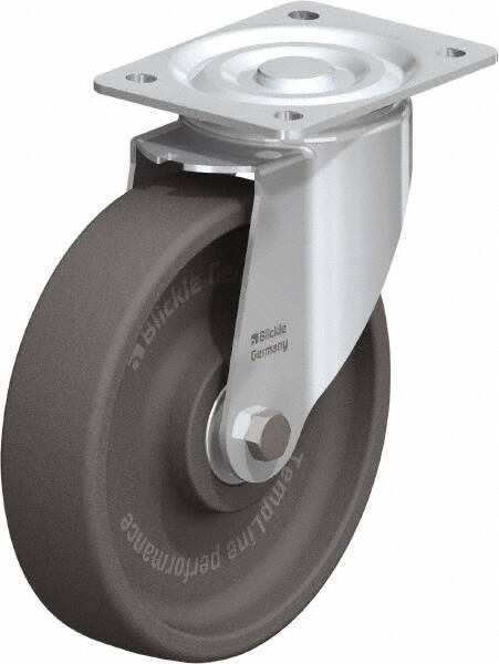 Swivel Top Plate Caster: Nylon, 8