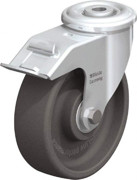 Hollow Kingpin Caster: Swivel, 5