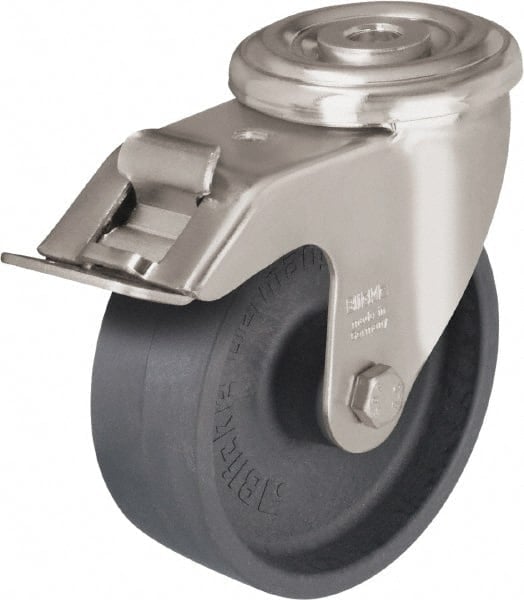 Hollow Kingpin Caster: Swivel, 4