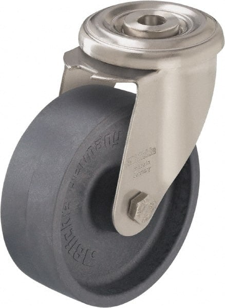 Hollow Kingpin Caster: Swivel, 5