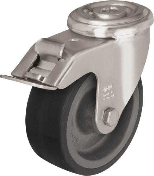 Hollow Kingpin Caster: Swivel, 4