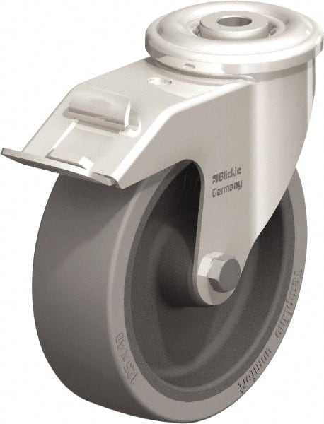 Hollow Kingpin Caster: Swivel, 5