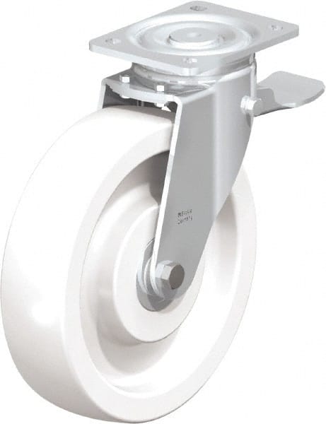 Swivel Top Plate Caster: Nylon, 10