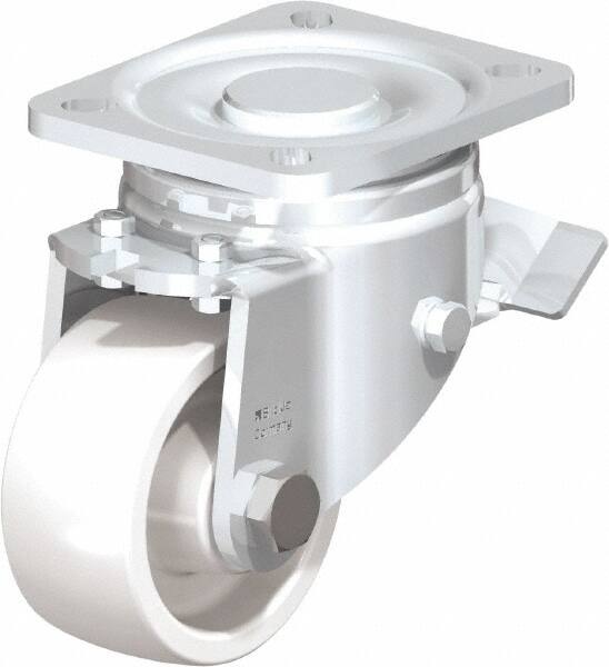 Swivel Top Plate Caster: Nylon, 3