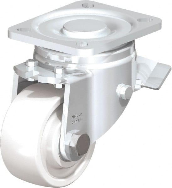 Swivel Top Plate Caster: Nylon, 3