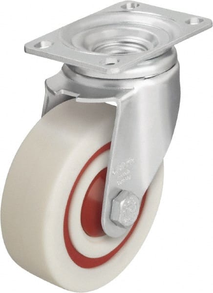 Rigid & Swivel Top Plate Caster: Nylon, 5