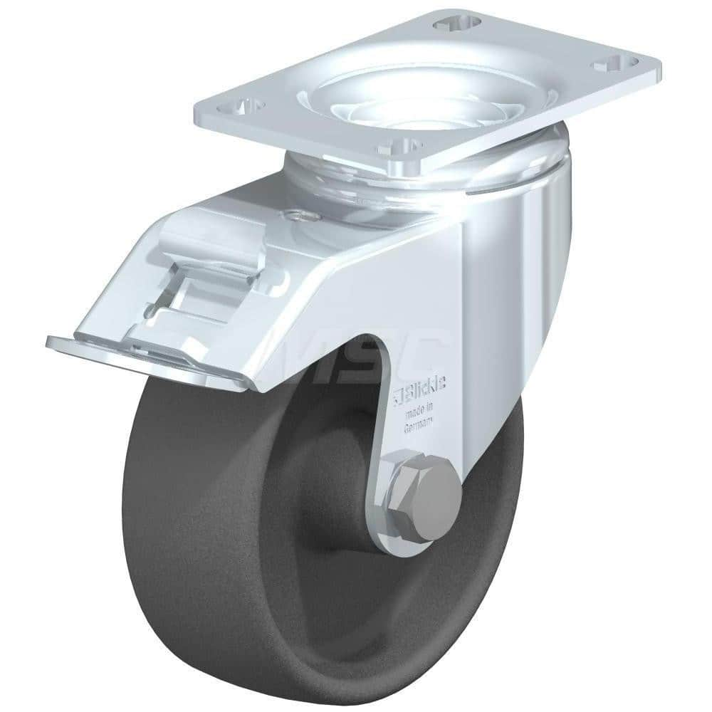 Swivel Top Plate Caster: Nylon, 4