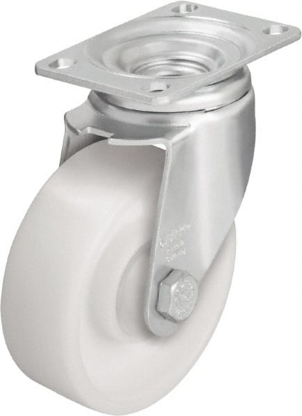 Swivel Top Plate Caster: Nylon, 4