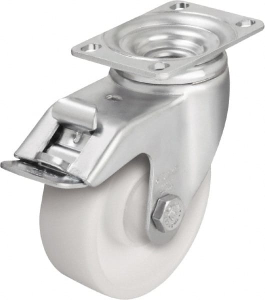 Swivel Top Plate Caster: Nylon, 4