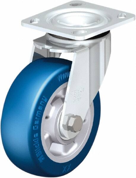 Swivel Top Plate Caster: Polyurethane, 6