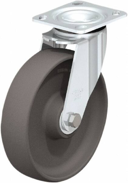 Swivel Top Plate Caster: Nylon, 8