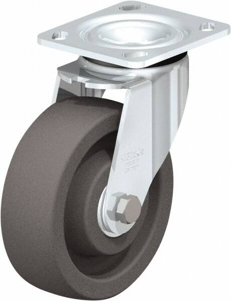 Swivel Top Plate Caster: Nylon, 6