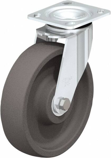 Swivel Top Plate Caster: Nylon, 8