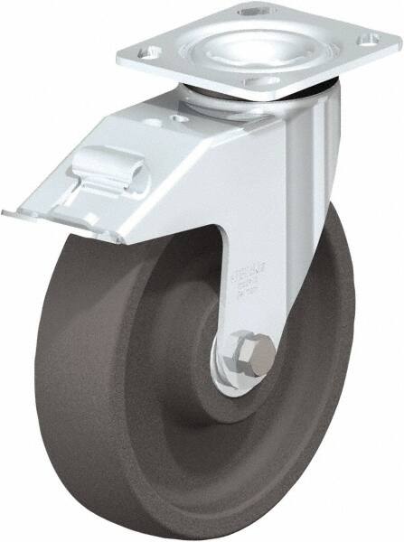 Swivel Top Plate Caster: Nylon, 8