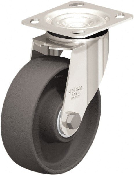 Swivel Top Plate Caster: Nylon, 6