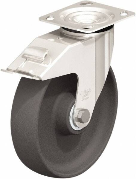 Swivel Top Plate Caster: Nylon, 8