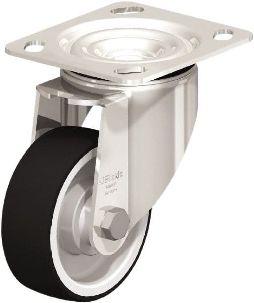 Swivel Top Plate Caster: Polyurethane, 5