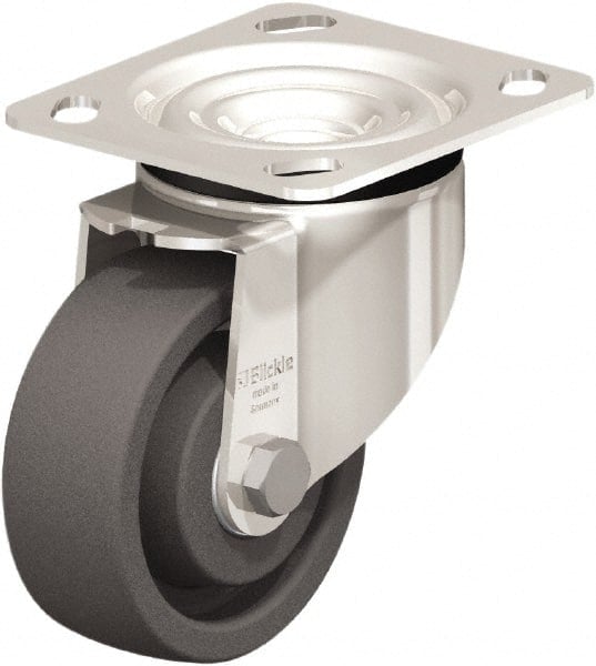 Swivel Top Plate Caster: Nylon, 4