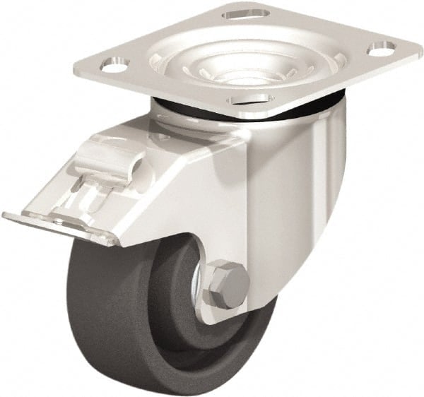 Swivel Top Plate Caster: Nylon, 4