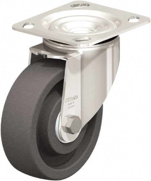 Swivel Top Plate Caster: Nylon, 5